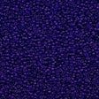 Miyuki Round Seed Bead 15/0 Transparent Dyed Red Violet 2-inch Tube (1314)