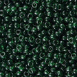 Miyuki Round Seed Bead 11/0 Transparent Emerald 22g Tube (156)