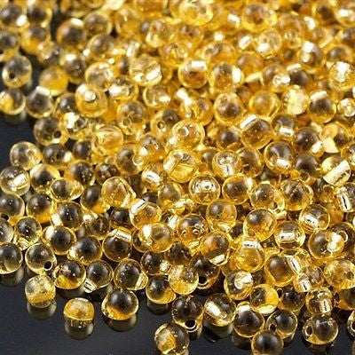 Miyuki Drop Fringe Seed Bead Silver Lined Gold 10g (3)