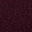 Miyuki Round Seed Bead 15/0 Transparent Wine 2-inch Tube (1312)
