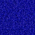 Miyuki Round Seed Bead 15/0 Dyed Semi Matte Transparent Violet 2-inch Tube (1617)