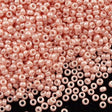 Miyuki Round Seed Bead 15/0 Opaque Salmon Luster 2-inch Tube (429)