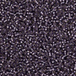Miyuki Round Seed Bead 15/0 Matte Silver Lined Lavender 2-inch Tube (24F)