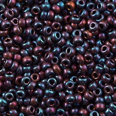50g Miyuki Round Seed Bead 11/0 Metallic Bronze Iris (466)