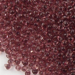 Miyuki Drop Fringe Seed Bead Clear Lavender 24g Tube (142)