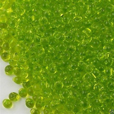 Miyuki Drop Fringe Seed Bead Clear Lime 10g (143)