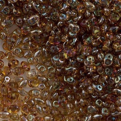 Super Duo 2x5mm Two Hole Beads Crystal Celsian 00030Z