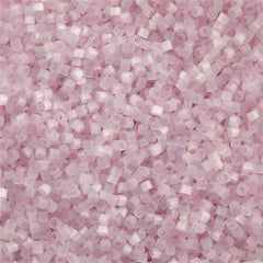 Miyuki Delica Seed Bead 11/0 Pale Pink Silk Satin 2-inch Tube DB675