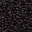 Miyuki Round Seed Bead 11/0 Transparent Semi-Matte Dark Purple 22g Tube (2402SF)