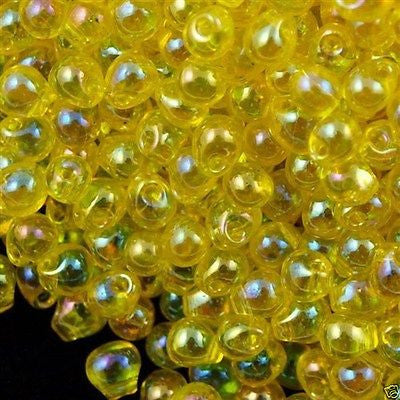 Miyuki Drop Fringe Seed Bead Clear Yellow AB 10g (252)