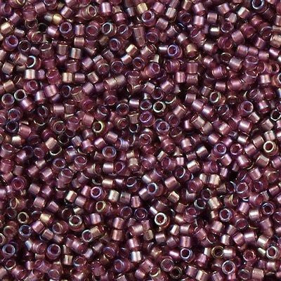 Miyuki Delica Seed Bead 11/0 Very Berry Lilac 2-inch Tube DB1757