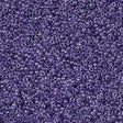 Miyuki Round Seed Bead 15/0 Inside Color Lined Sparkle Purple 2-inch Tube (1531)