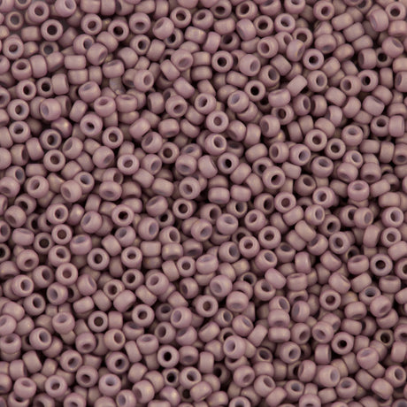 Miyuki Round Seed Bead 11/0 Opaque Matte Rose Beige (2034)