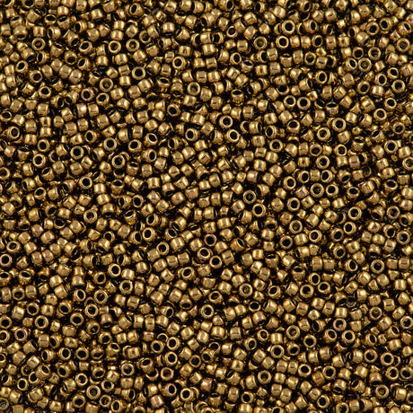 Toho Round Seed Bead 15/0 Antique Bronze (223)