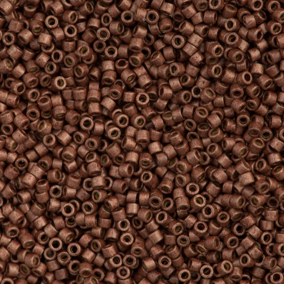 Miyuki Delica Seed Bead 11/0 Duracoat Galvanized Matte Dark Berry 2-inch Tube DB1842F