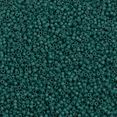25g Miyuki Delica Seed Bead 11/0 Duracoat Dyed Opaque Eucalyptus DB2131