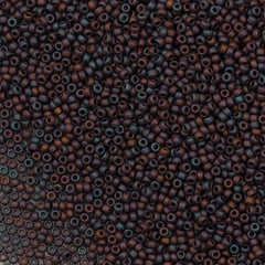 Miyuki Round Seed Bead 11/0 Metallic Matte Copper 22g Tube (2005)