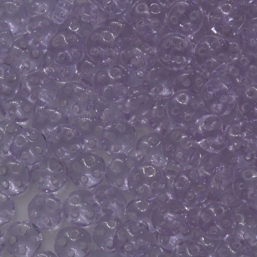 CzechMates 6mm Four Hole QuadraLentil Alexandrite Beads 15g (20210)