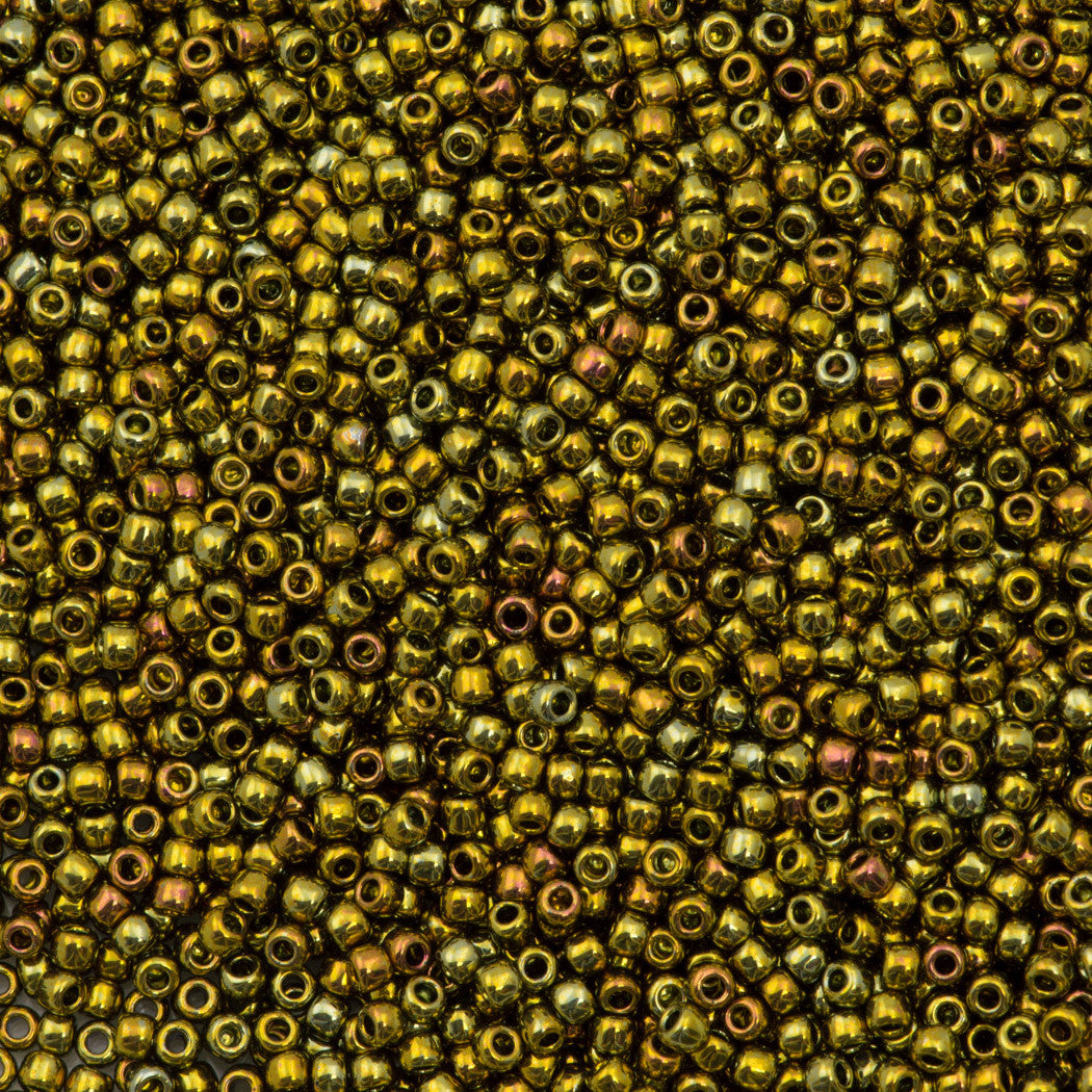 Toho Round Seed Bead 11/0 Galvanized Carnival 2.5-inch Tube (513)