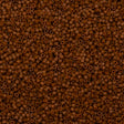 25g Miyuki Delica Seed Bead 11/0 Matte Opaque Dyed Rusty Brown DB794