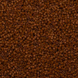 Miyuki Delica Seed Bead 11/0 Matte Opaque Dyed Rusty Brown 2-inch Tube DB794