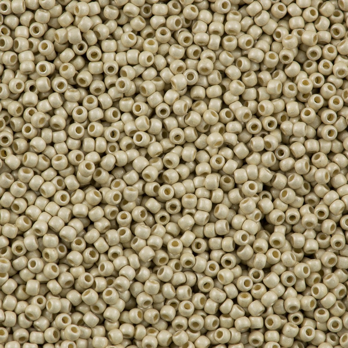 50g Toho Round Seed Bead 6/0 Permanent Finish Matte Galvanized Aluminum (558PFF)