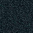 50g Miyuki Round Seed Bead 11/0 Transparent Steel Blue Luster (390)