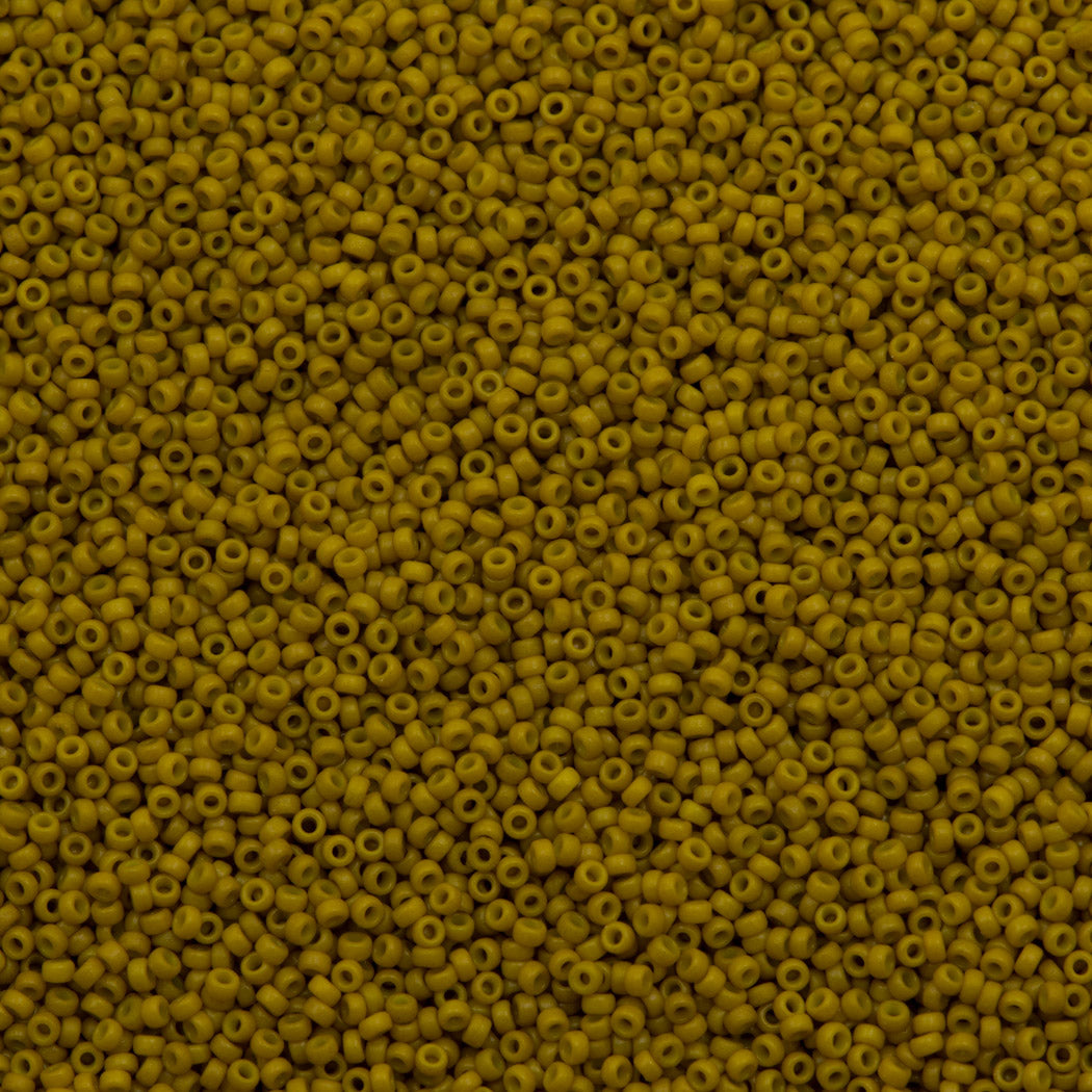 Miyuki Round Seed Bead 15/0 Duracoat Opaque Hawthorne 2-inch Tube (4456)