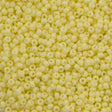 50g Miyuki Round Seed Bead 11/0 Duracoat Opaque Light Lemon Ice (4451)