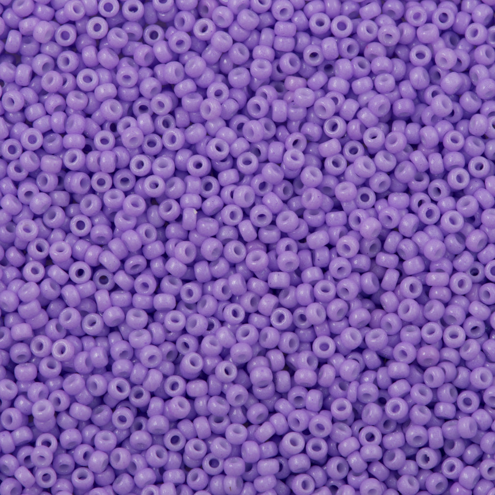 50g Miyuki Round Seed Bead 11/0 Duracoat Opaque Columbine (4488)