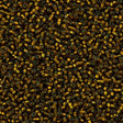 50g Miyuki Round Seed Bead 11/0 Silver Lined Golden Olive 11-1421