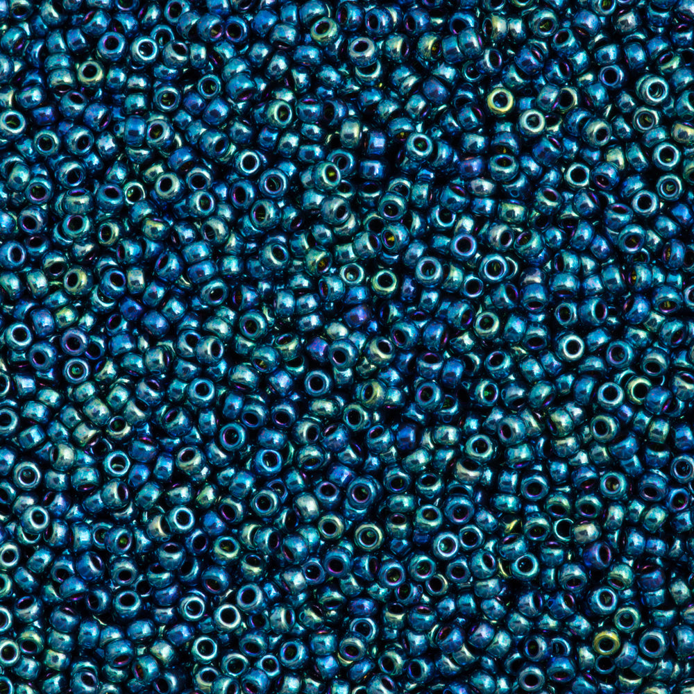 Miyuki Round Seed Bead 11/0 Metallic Indigo Iris (467)