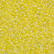 Miyuki Round Seed Bead 15/0 Inside Color Lined Light Yellow AB 2-inch Tube (273)