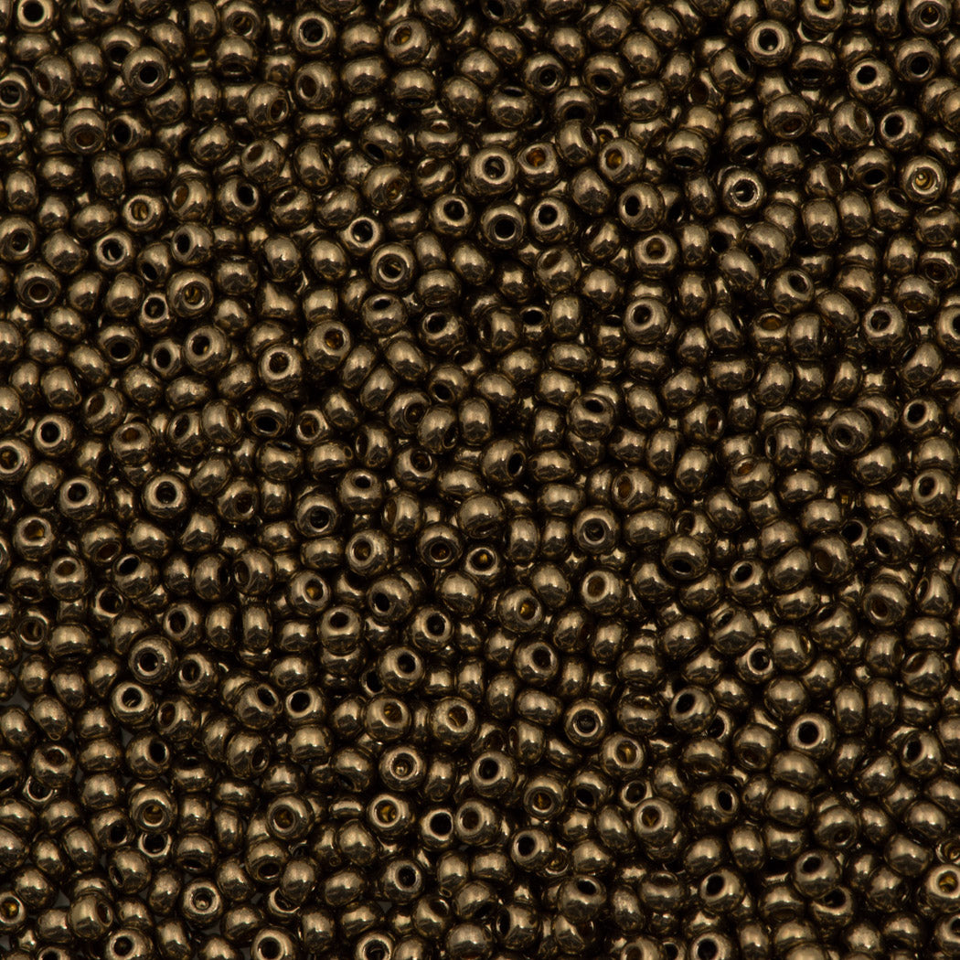 50g Czech Seed Bead 10/0 Bronze (59142)