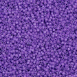 100g Miyuki Delica seed bead 11/0 Dyed Opaque Purple DB1379