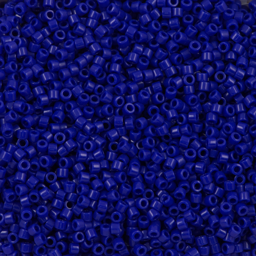 Miyuki Delica Seed Bead 11/0 Opaque Cobalt 7g Tube DB726