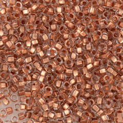 Czech Seed Bead 8/0 Copper Lined Crystal 50g (68105)