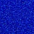 Miyuki Round Seed Bead 11/0 Transparent Blue 22g Tube (150)