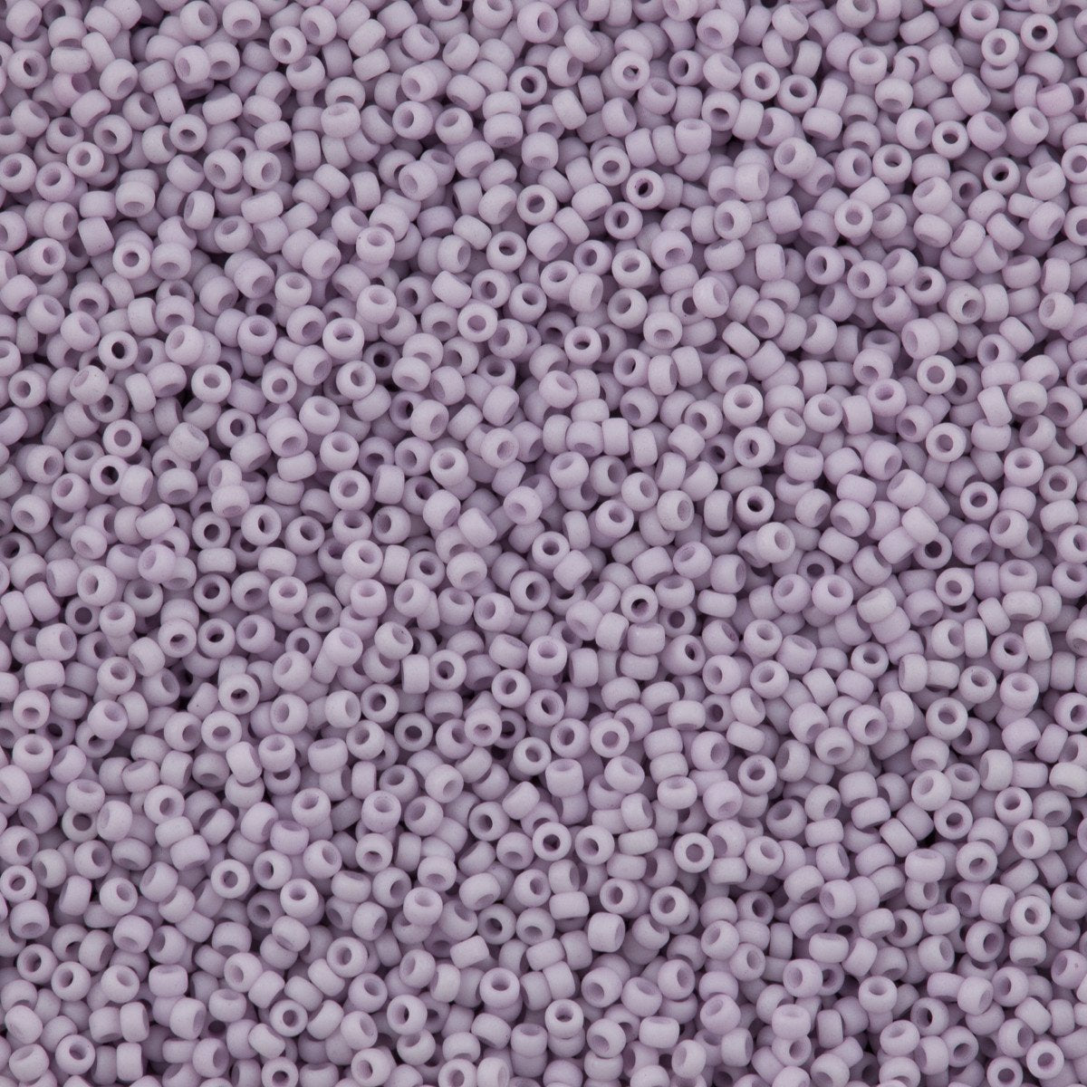 50g Miyuki Round Seed Bead 11/0 Opaque Matte Light Mauve (2025)