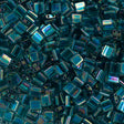 Miyuki Tila Seed Bead Transparent Teal AB 7g Tube (2458)