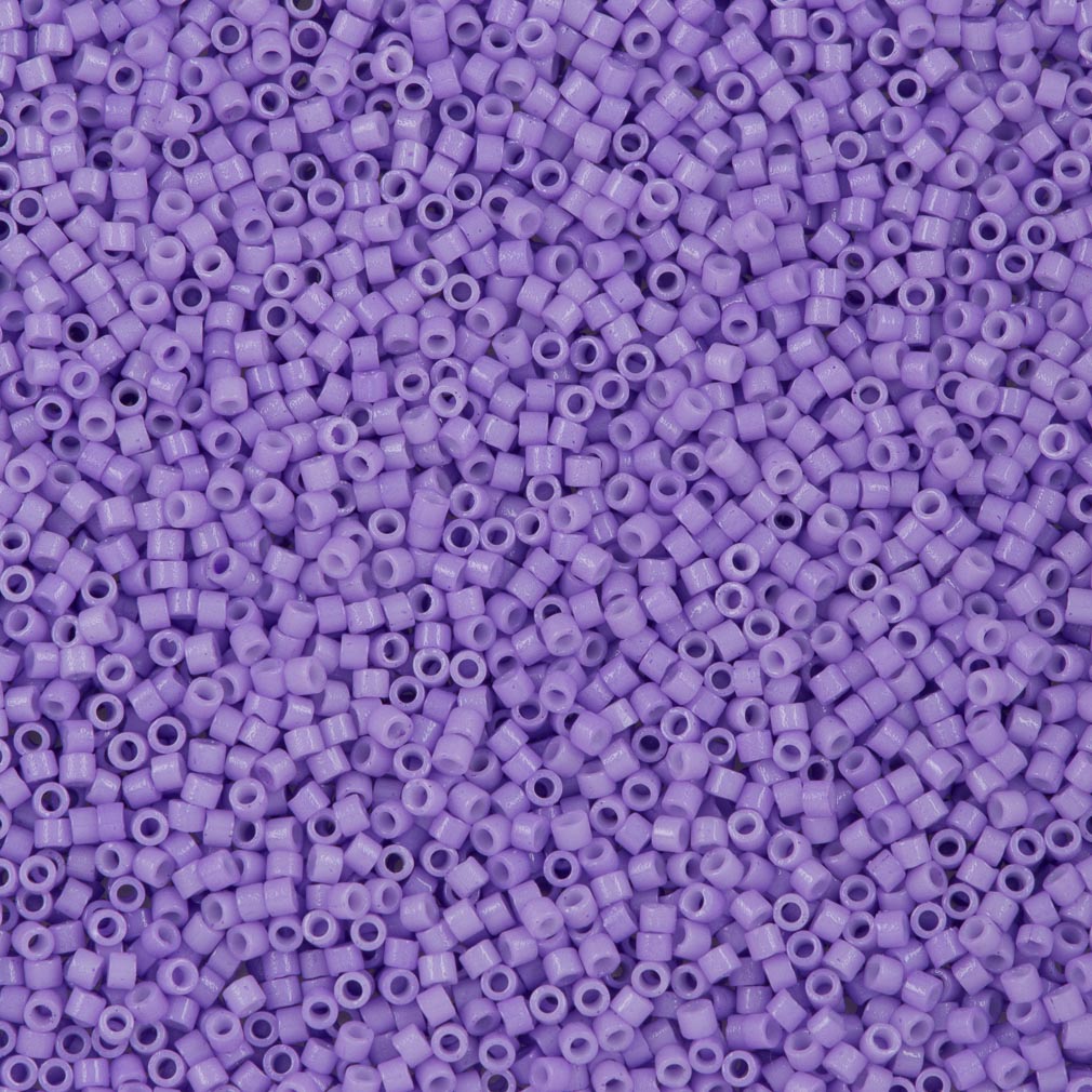 25g Miyuki Delica Seed Bead 11/0 Duracoat Dyed Opaque Columbine DB2138