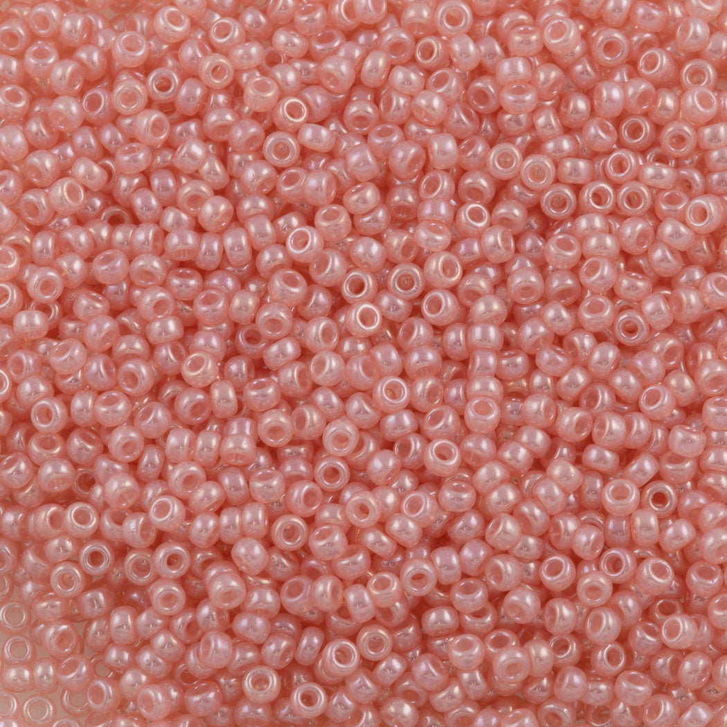 Miyuki Round Seed Bead 15/0 Rose Pearl Ceylon (519D)