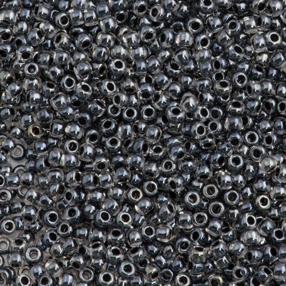 Toho Round Seed Bead 11/0 Inside Color Lined Dark Purple 2.5-inch Tube (344)