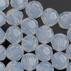 TRUE CRYSTAL 8mm Round Bead White Opal (234)
