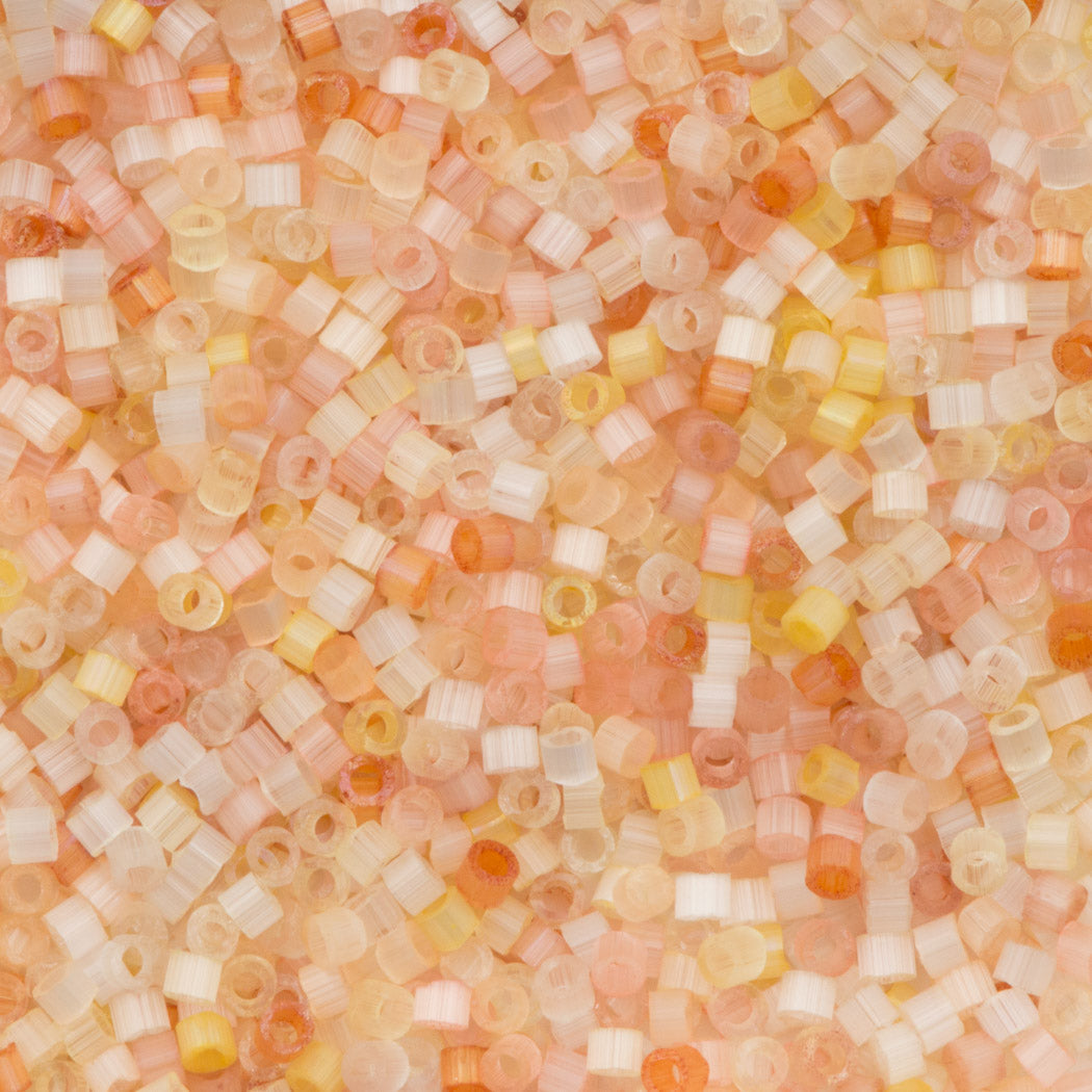 Miyuki Delica Seed Bead 11/0 Mix Autumn Silk 2-inch Tube (9101)