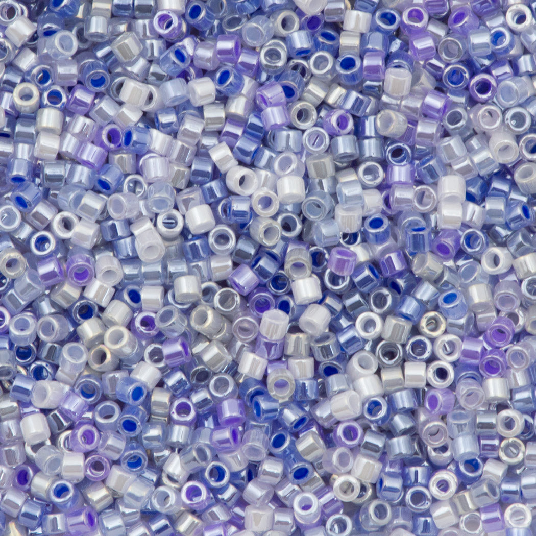 Miyuki Delica Seed Bead 11/0 Mix Abalone 2-inch Tube (9115)