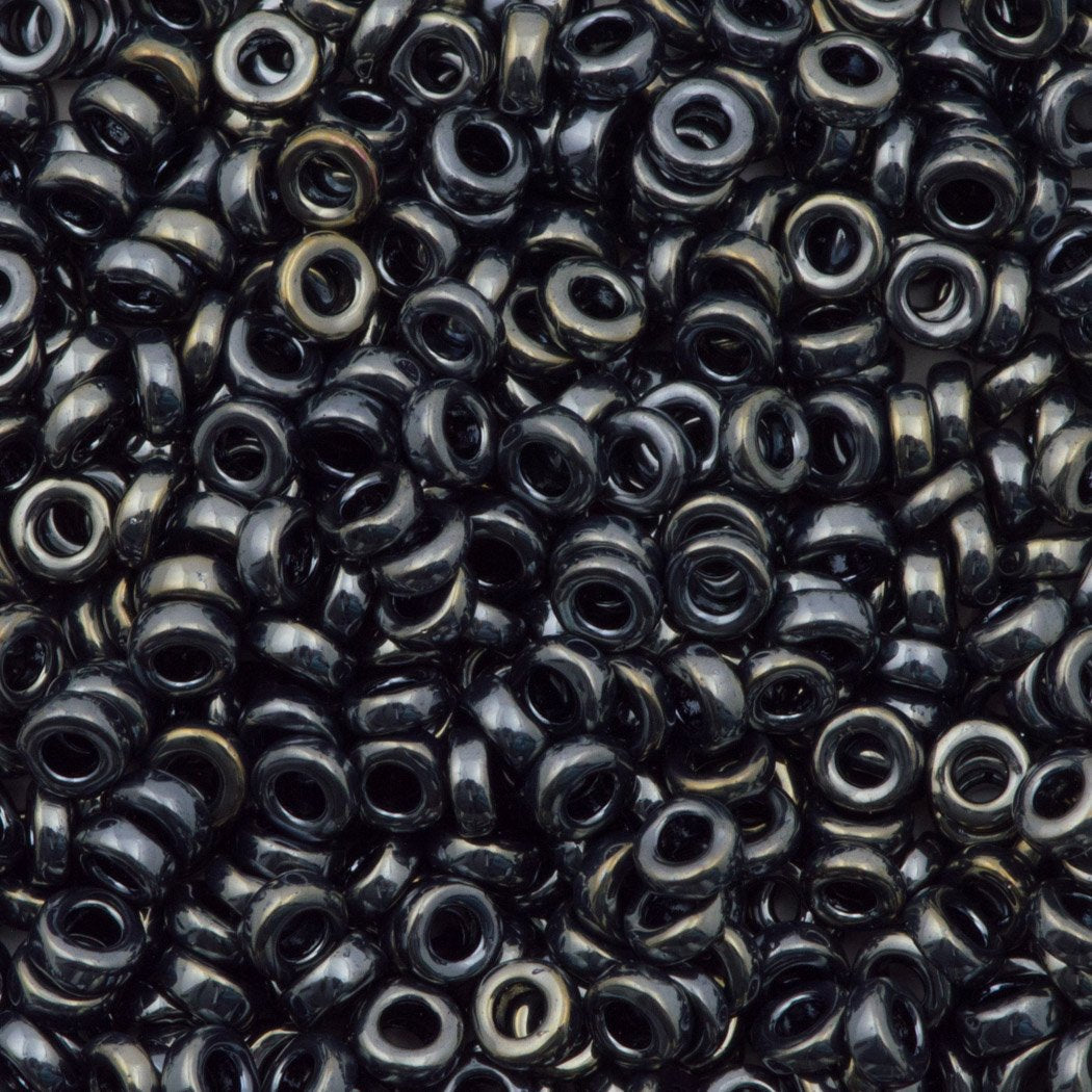 Miyuki 3mm Spacer Beads Light Gunmetal 8g Tube (464)