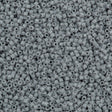 Miyuki Delica Seed Bead 11/0 Opaque Ghost Grey 2-inch Tube DB1139