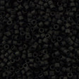 100g Miyuki Delica Seed Bead 11/0 Matte Black DB310