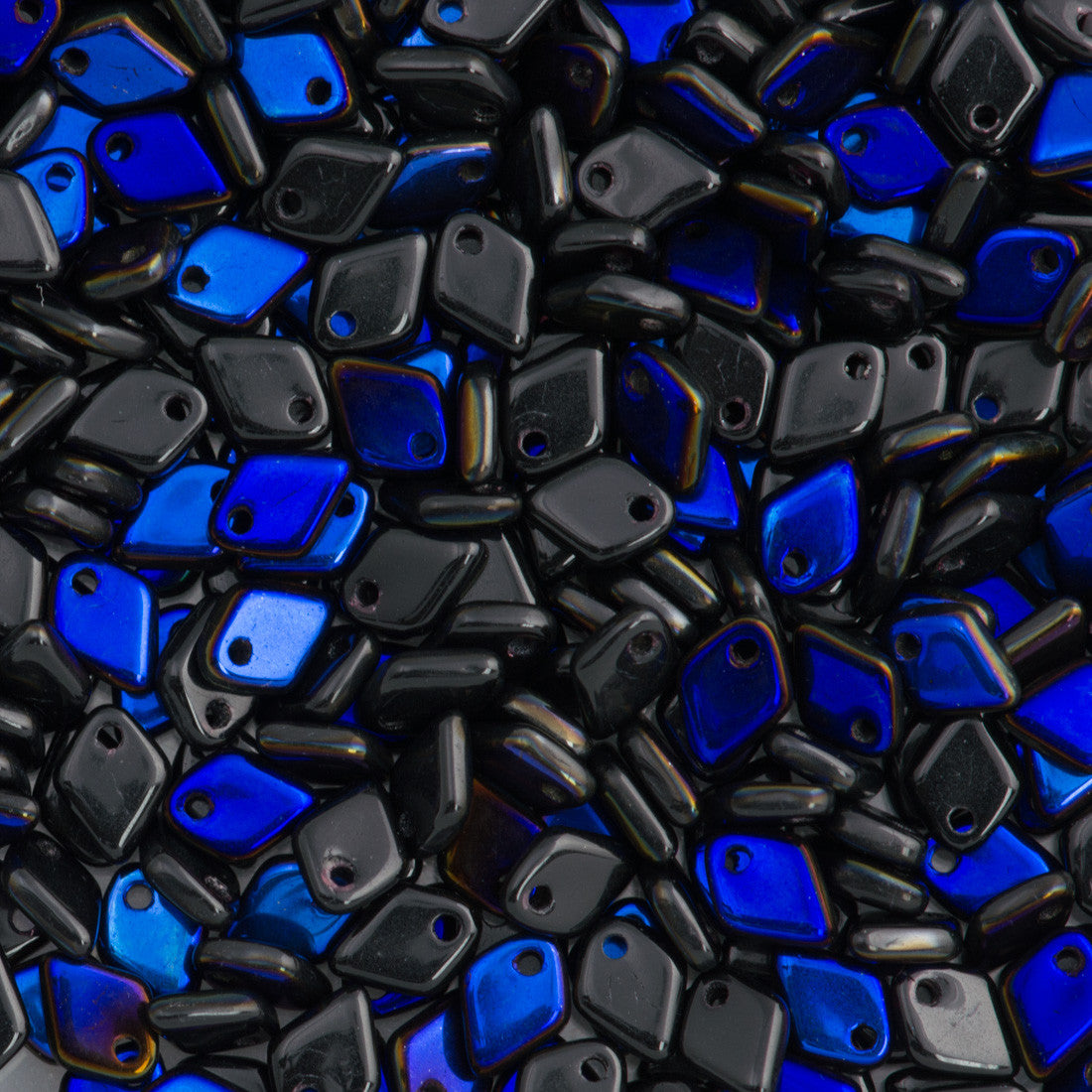 Czech Dragon Scale Beads Jet Azuro 9g Tube (23980AZ)